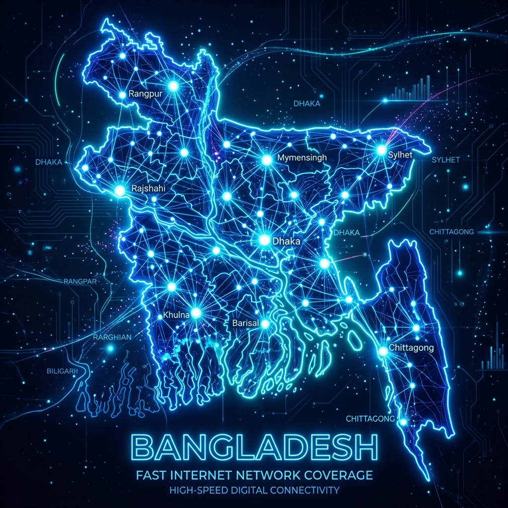 Bangladesh Coverage Map